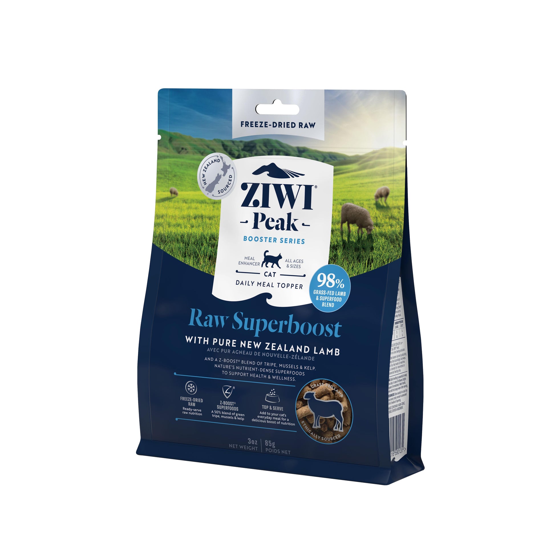 Ziwi Peak Freeze Dried Cat Superboost 85g Lamb