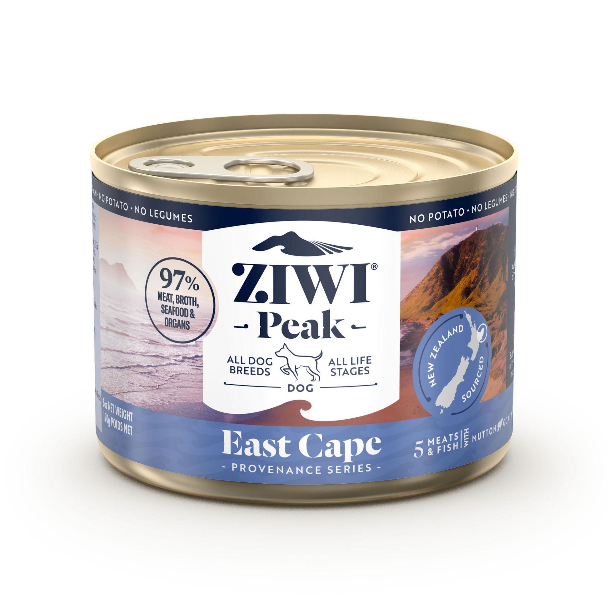 Ziwi Peak Canned Provenance Dog Food 170g East Cape