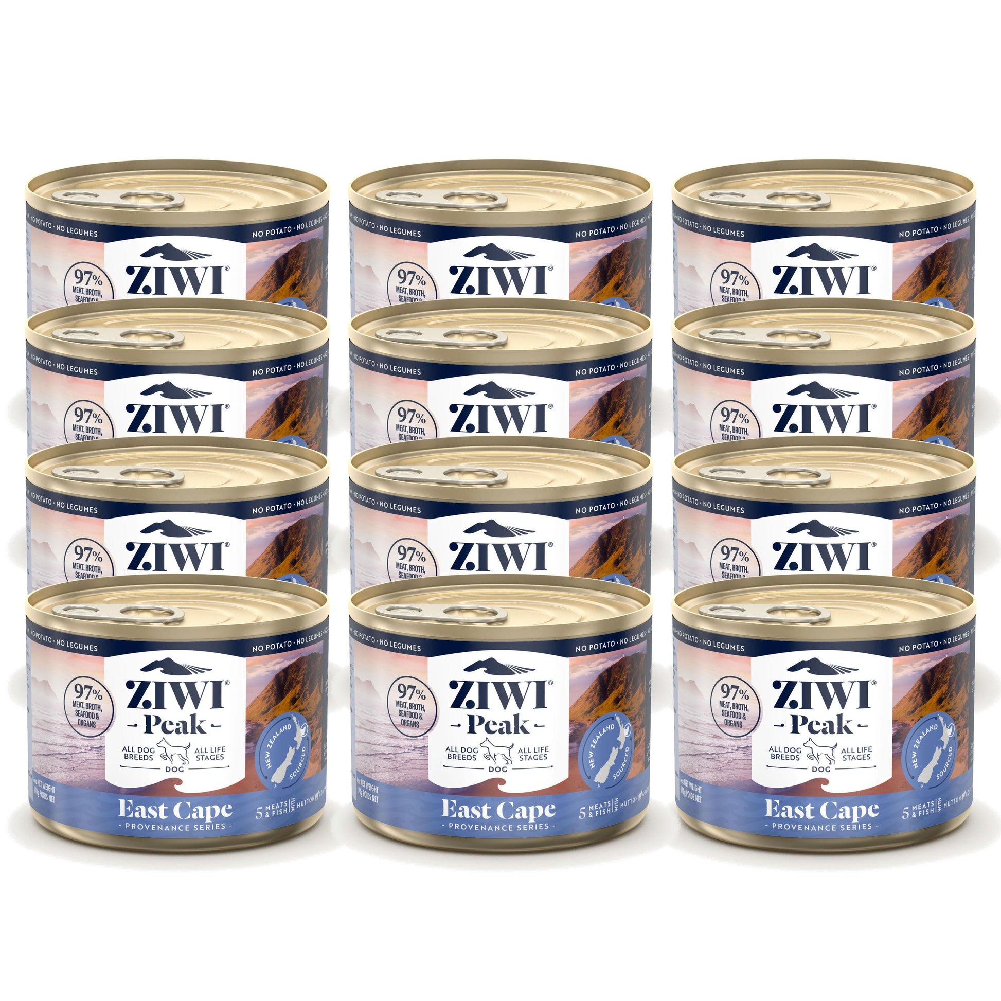 Ziwi Peak Canned Provenance Dog Food 170g East Cape