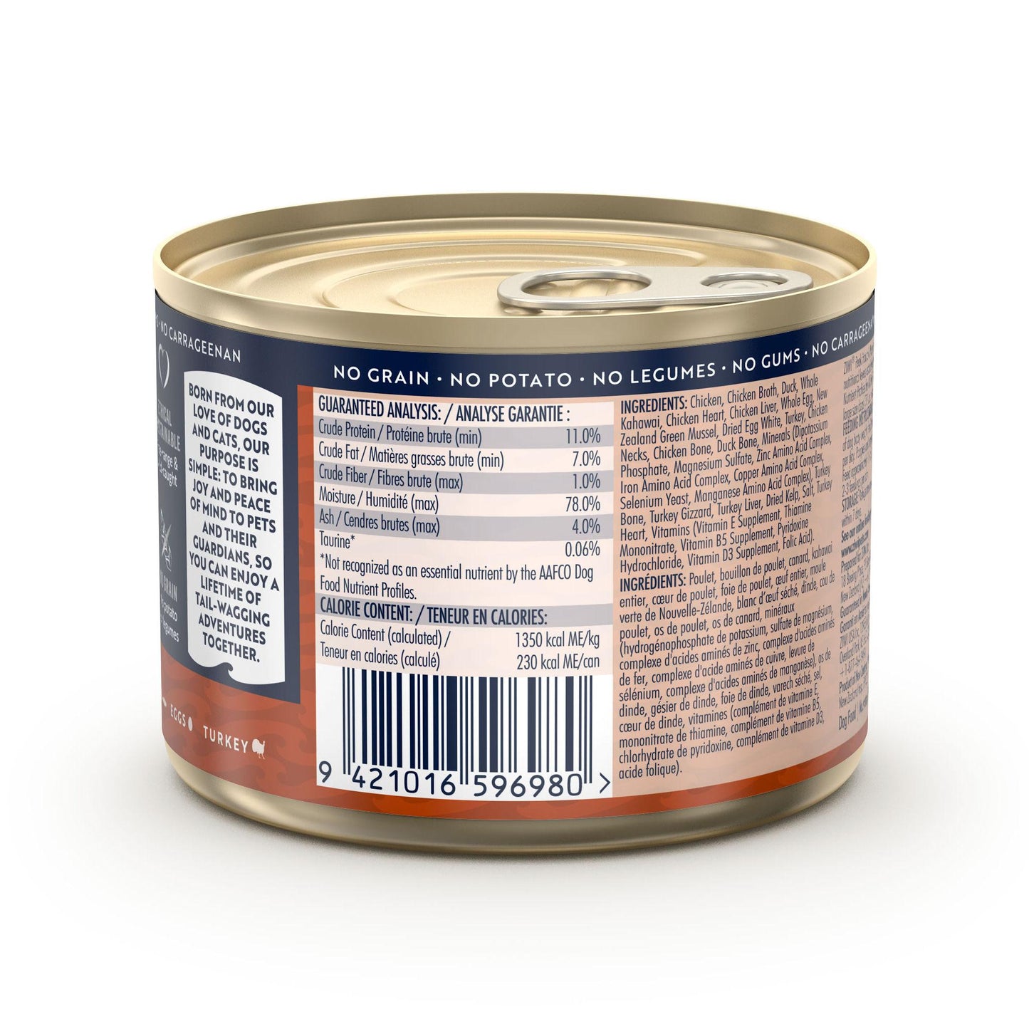 Ziwi Peak Canned Provenance Dog Food 170g Hauraki Plains