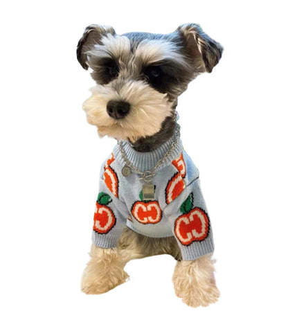 Cute Pet Cat Thickened Sweater Autumn/Winter Dog Clothes